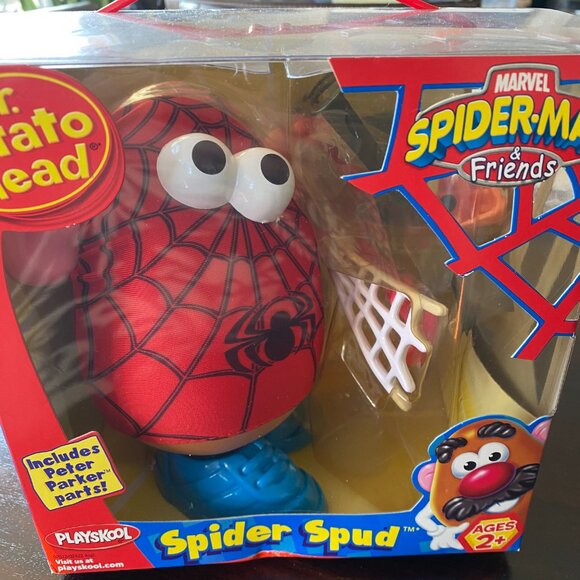 Spiderman Other - Spiderman Mr. Potatohead Marvel Spider Spud Peter Parker Parts NIB